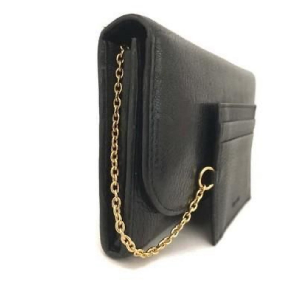 Miu Miu Black Leather Bifold wallet with card holder - Picture 5 of 10
